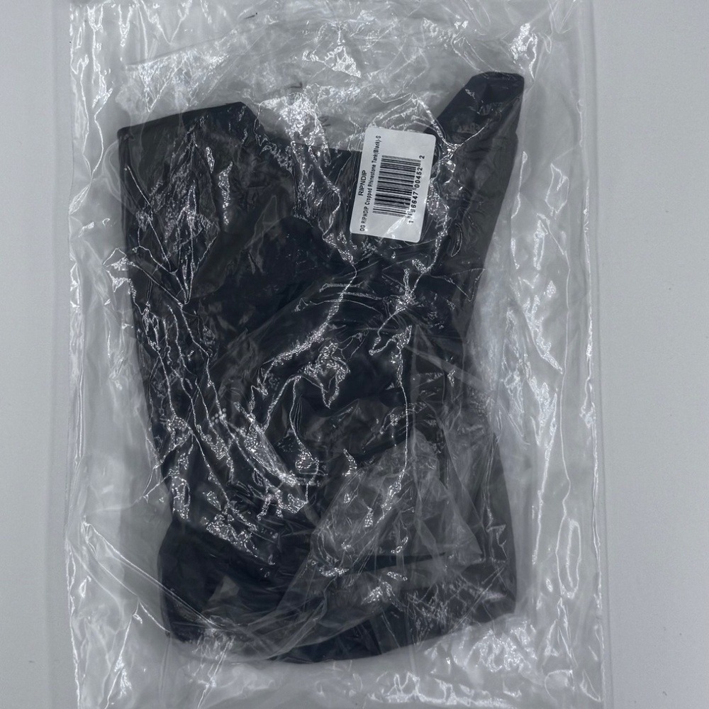 OG Rip N Dip Rhinestone Tank (Black) -Small SKU 107 - Picture 2 of 3